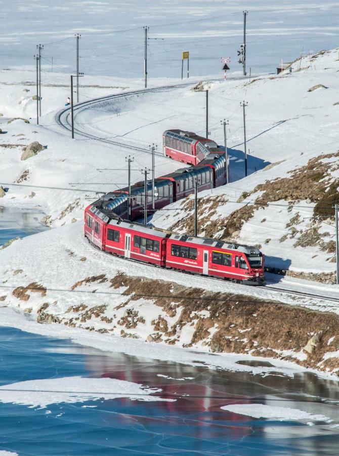 Bed & , Corte Rossa -1 Min Walk To Bernina Express